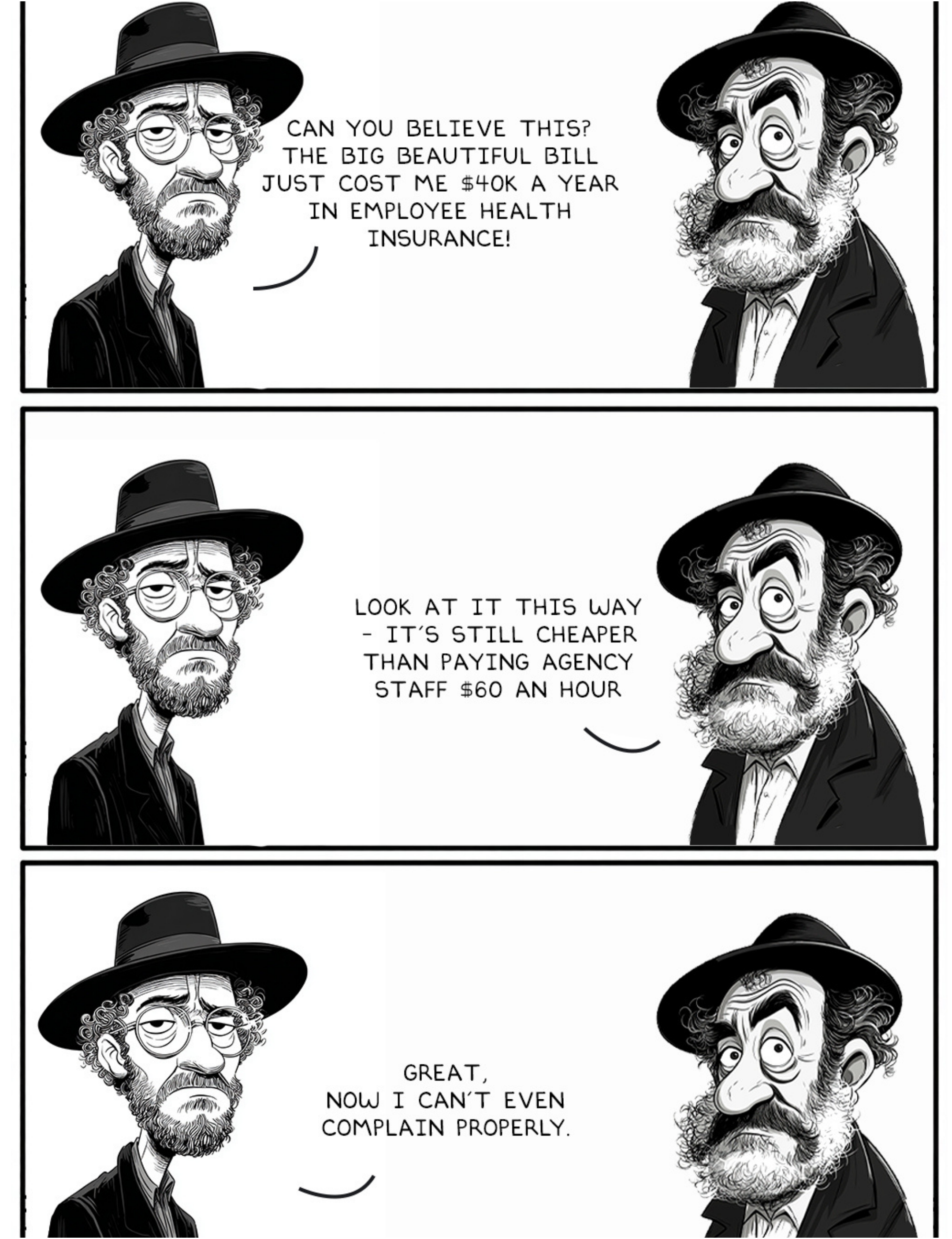 Rabbis , 3panel