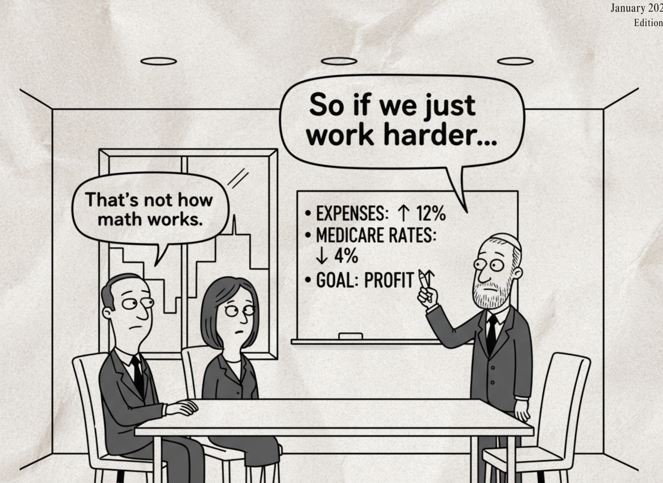 So if we just work harder