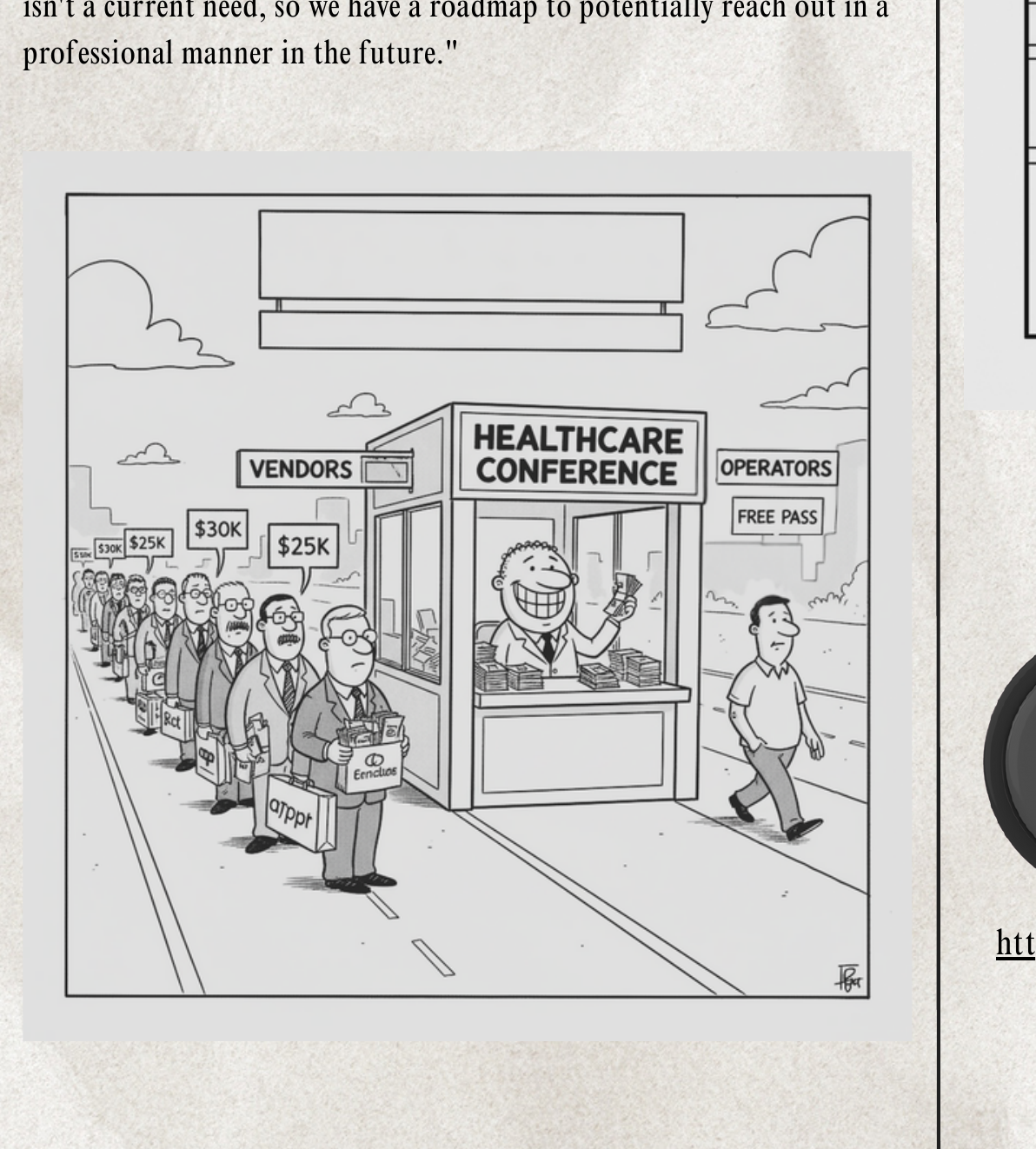 Healthcare conference