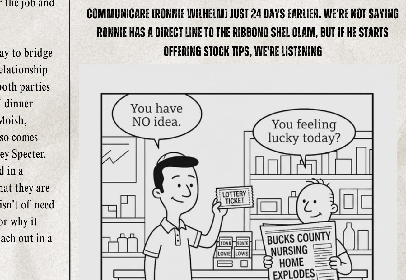 Lottery bucks county