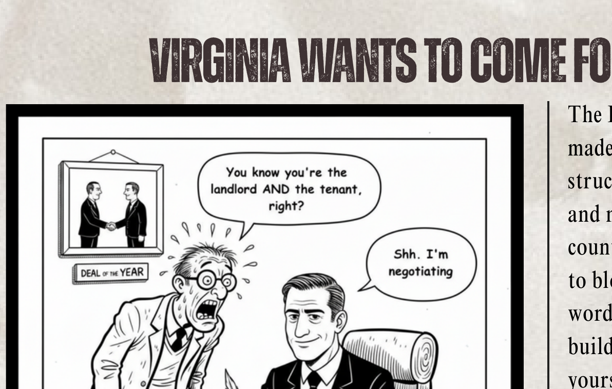 Virginia rent checks , 4panel