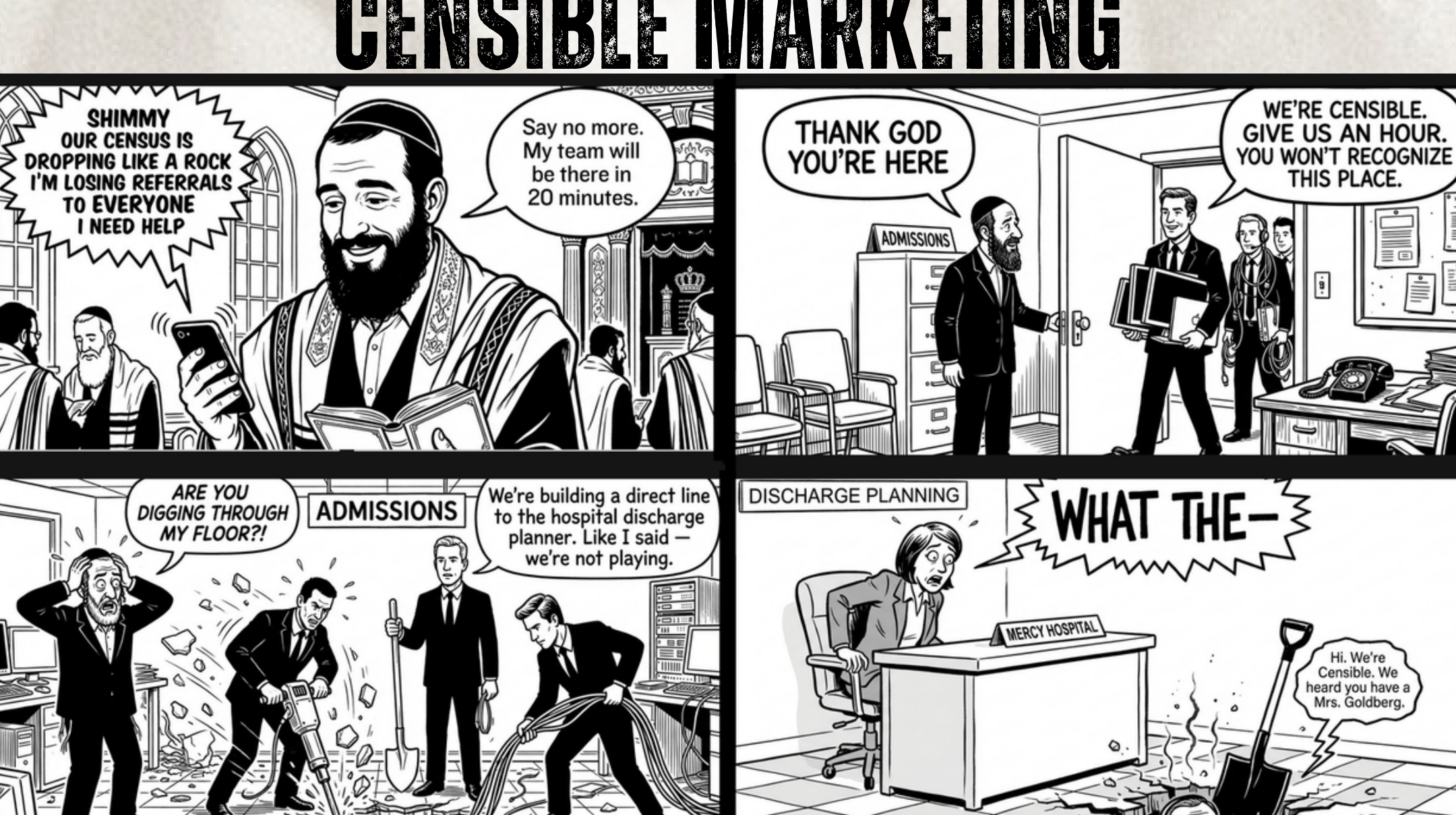Censible marketing strip