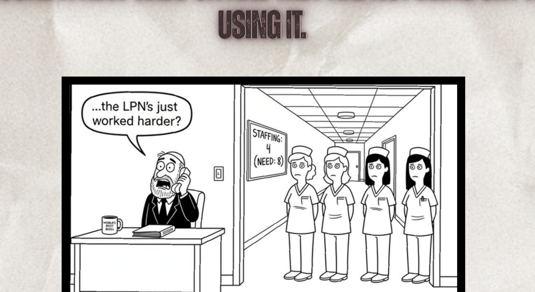 Lpns worked harder