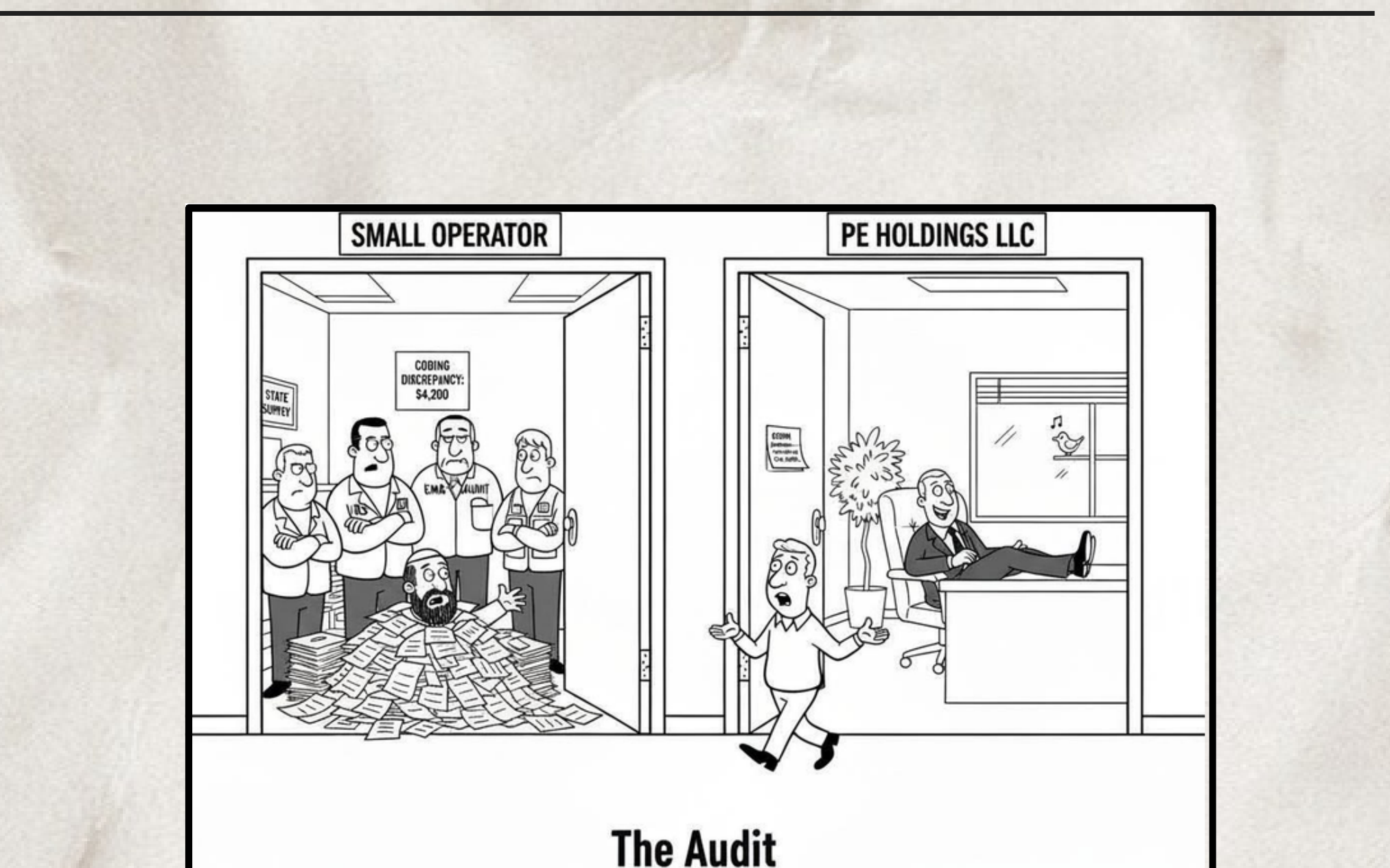 Small op vs pe audit