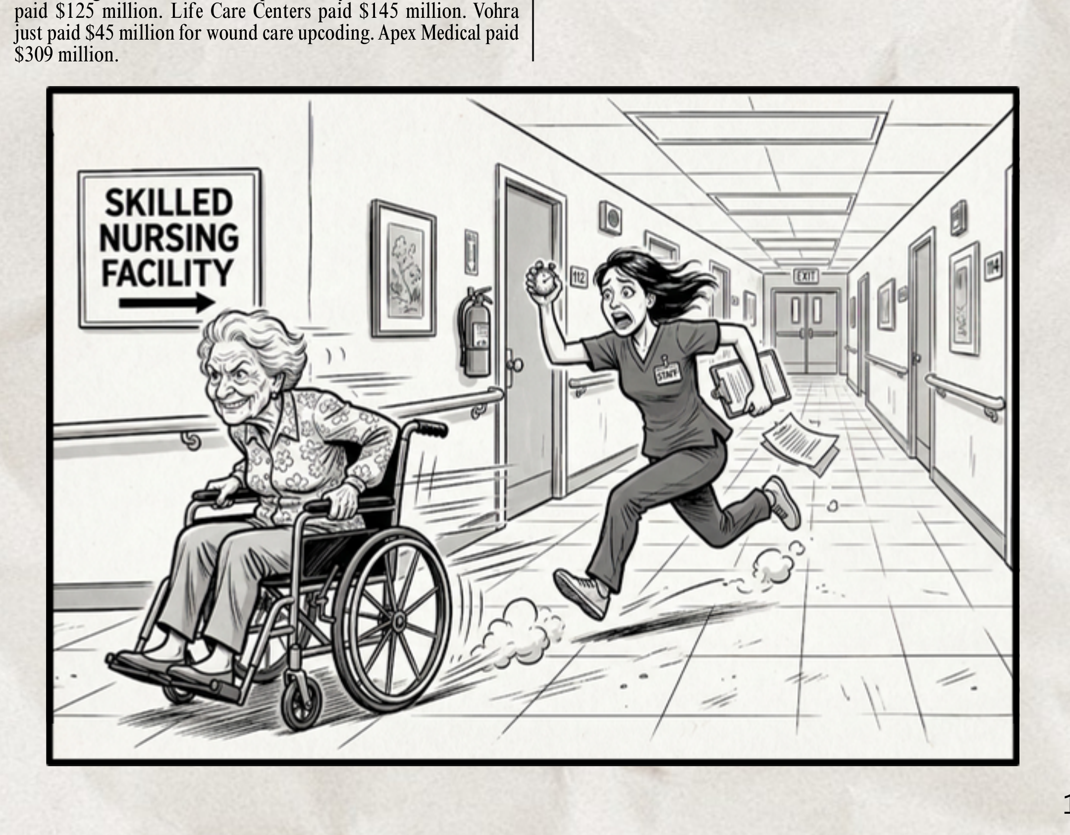 Wheelchair chase